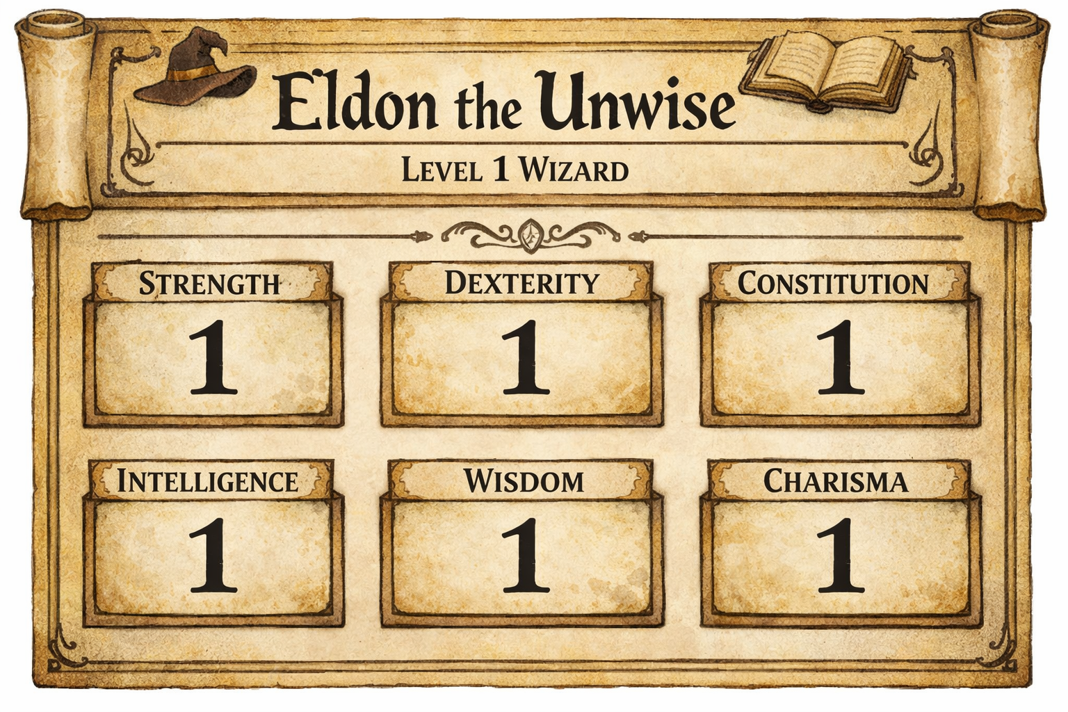 The Ultimate Challenge: Beating D&D with All 1s